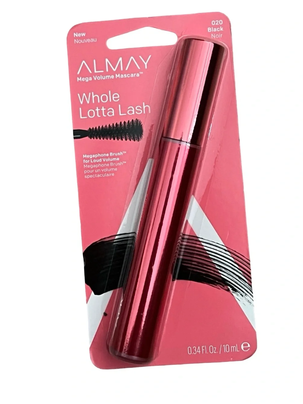 Almay Whole Lotta Lash Mega Volume Mascara - 020 Black FINAL PRICE DROP
